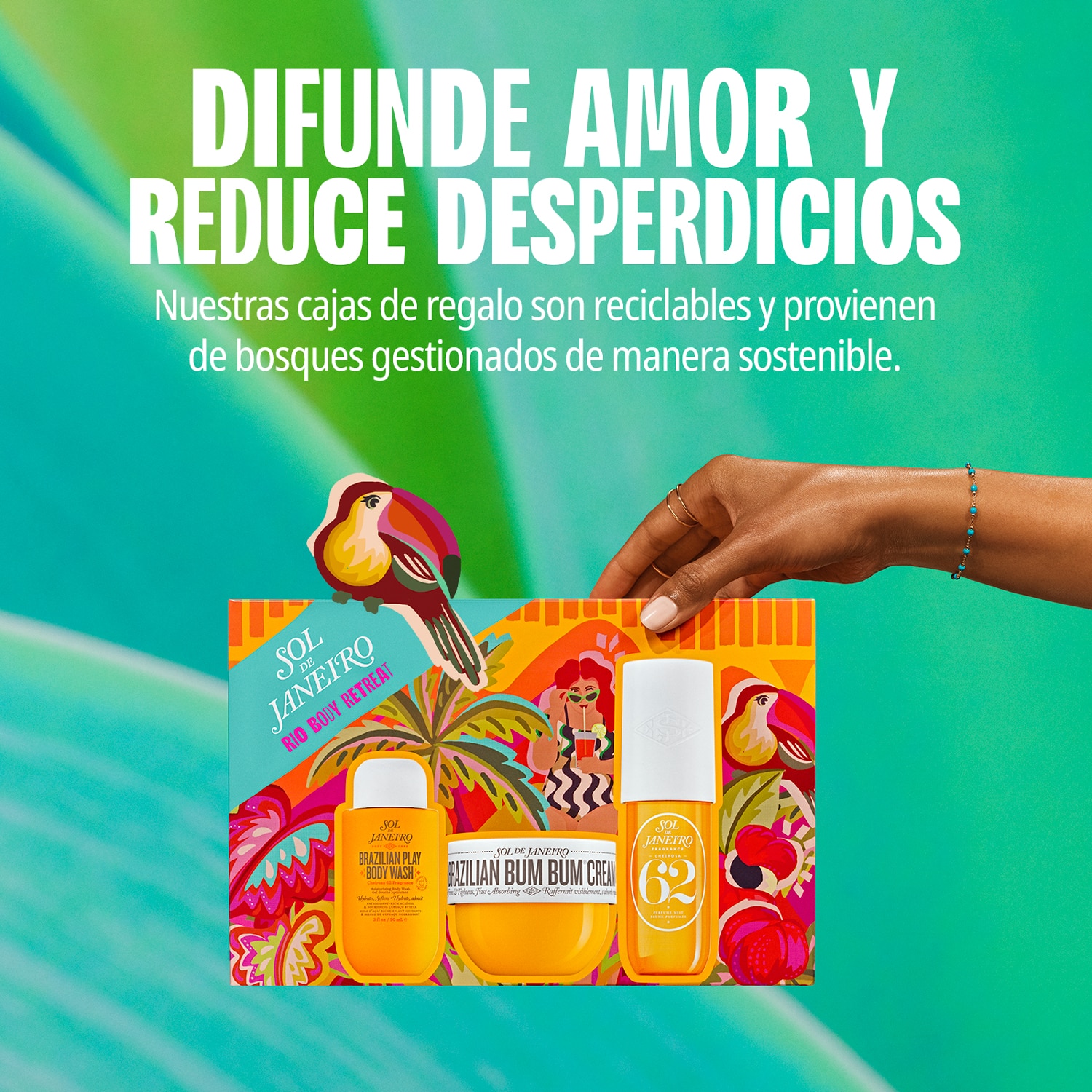 RIO BODY RETREAT (SET PARA CUIDADO CORPORAL Y FRAGANCIA)